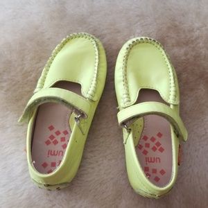 Neon Green Umi Loafers (Toddler )